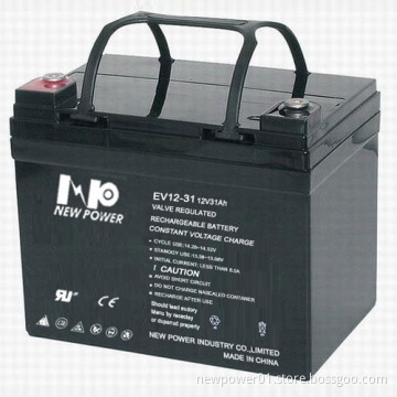 12V31ah CE UL Approved/Golf Car SLA Battery (EV12-31)